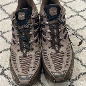 Salomon Men's Brown and Black Trail Running Shoes